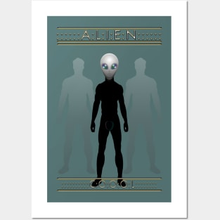 Alien cool.2. Posters and Art